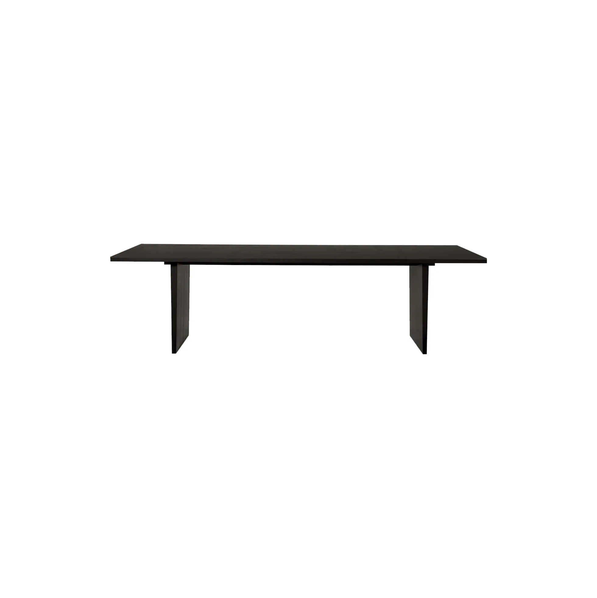 Private Dining Table, brown/black stained oak