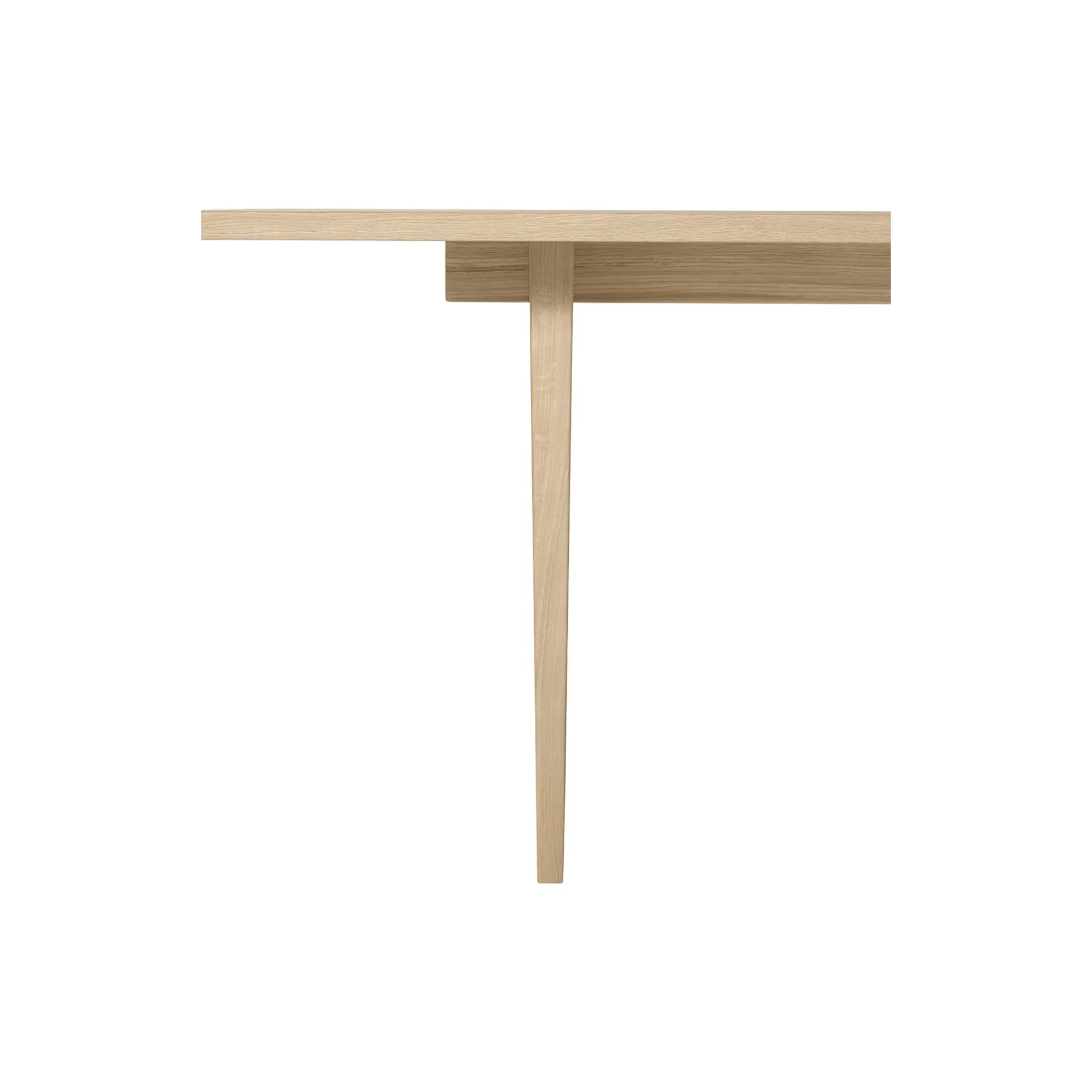 Private Dining Table, light stained oak