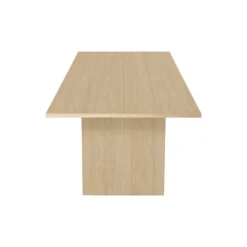 Private Dining Table, light stained oak