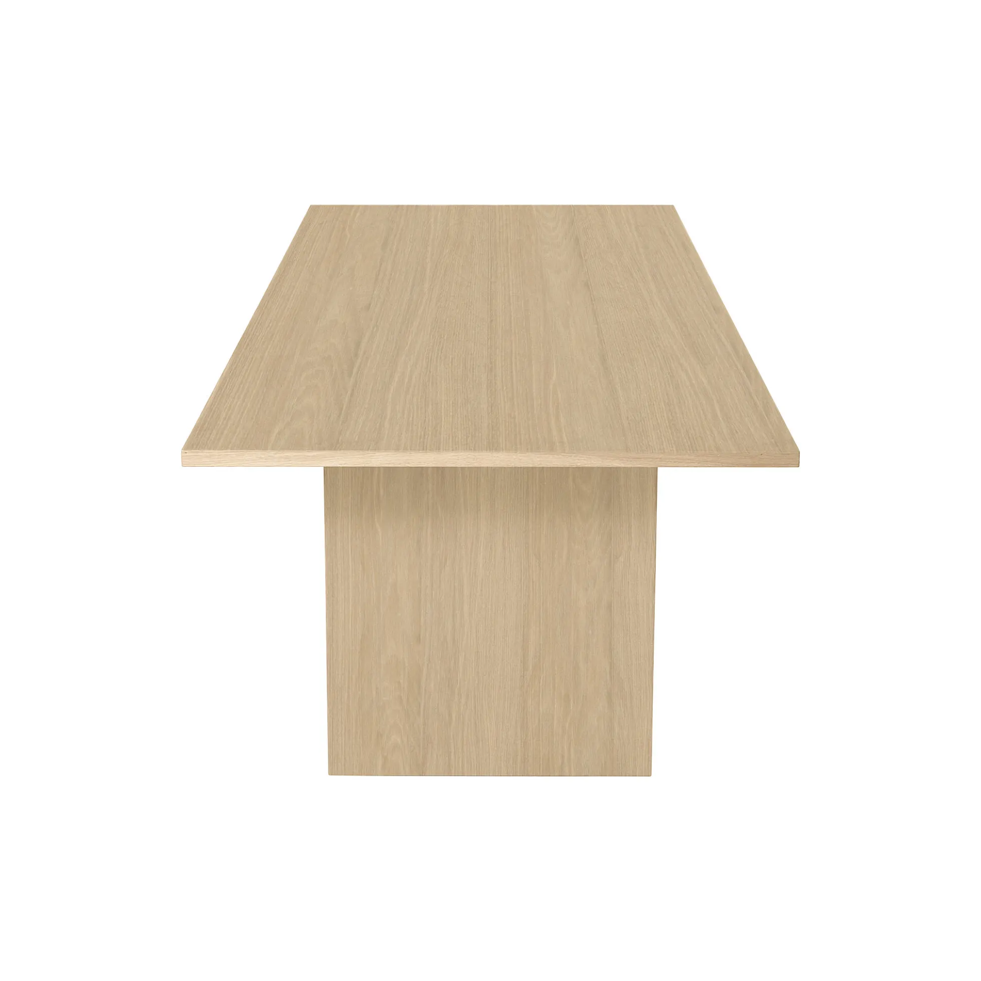 Private Dining Table, light stained oak