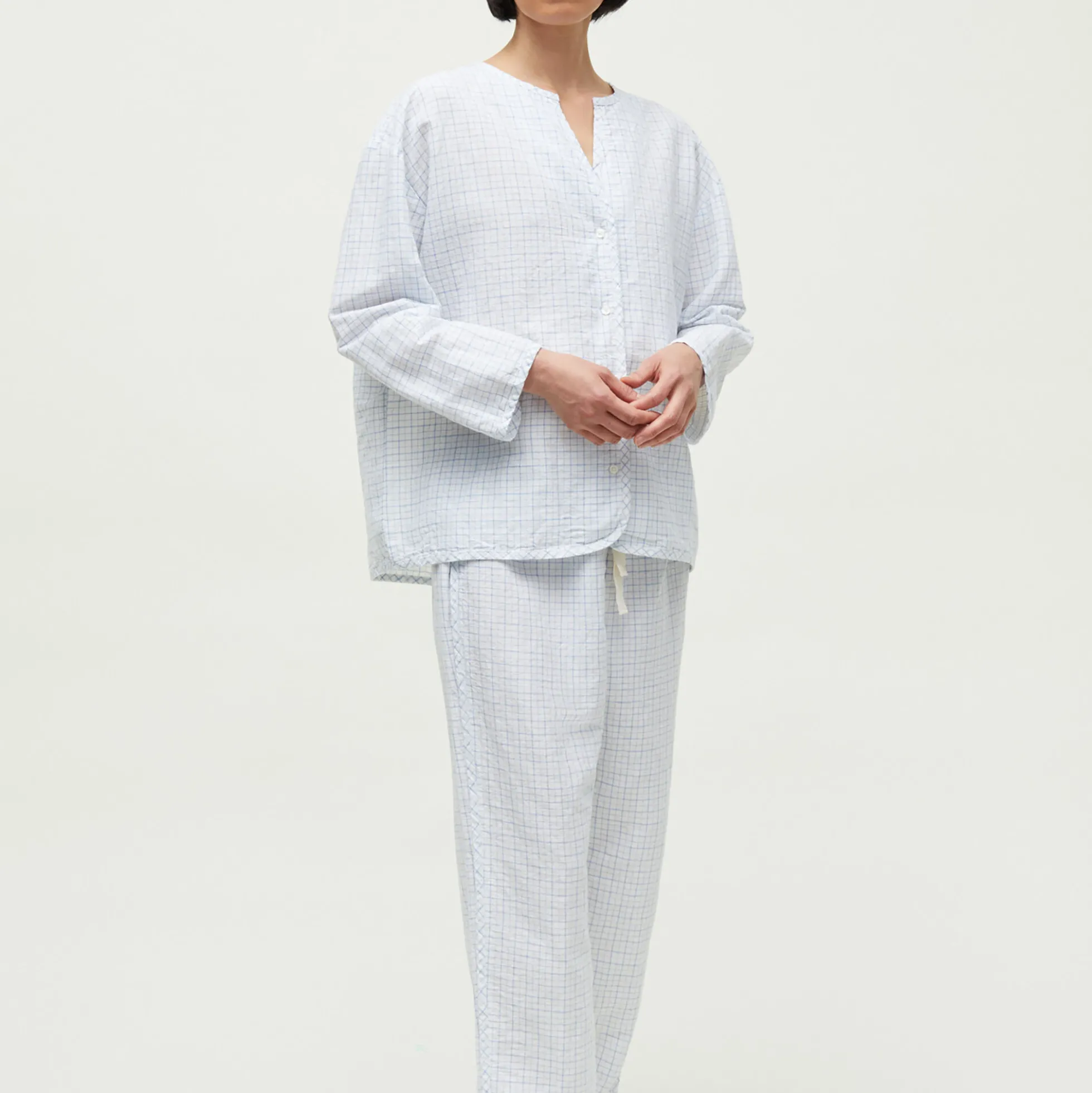 Pyjamas Check, mix blue bell
