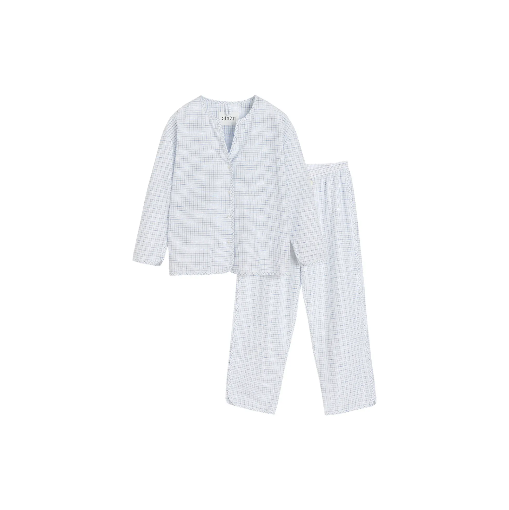 Pyjamas Check, mix blue bell