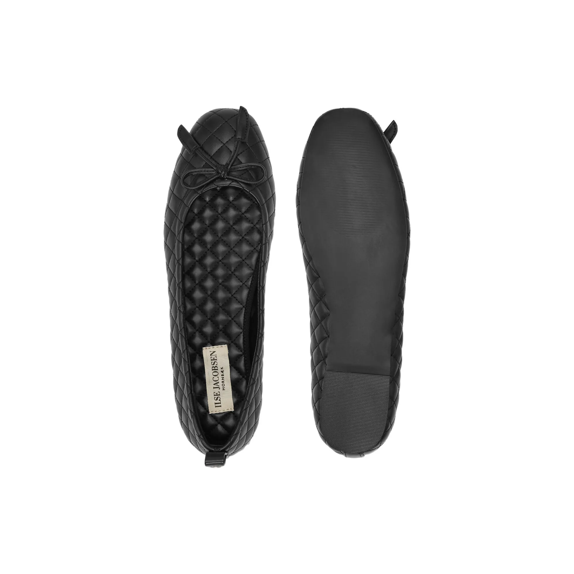 Quilted Ballerina, black black
