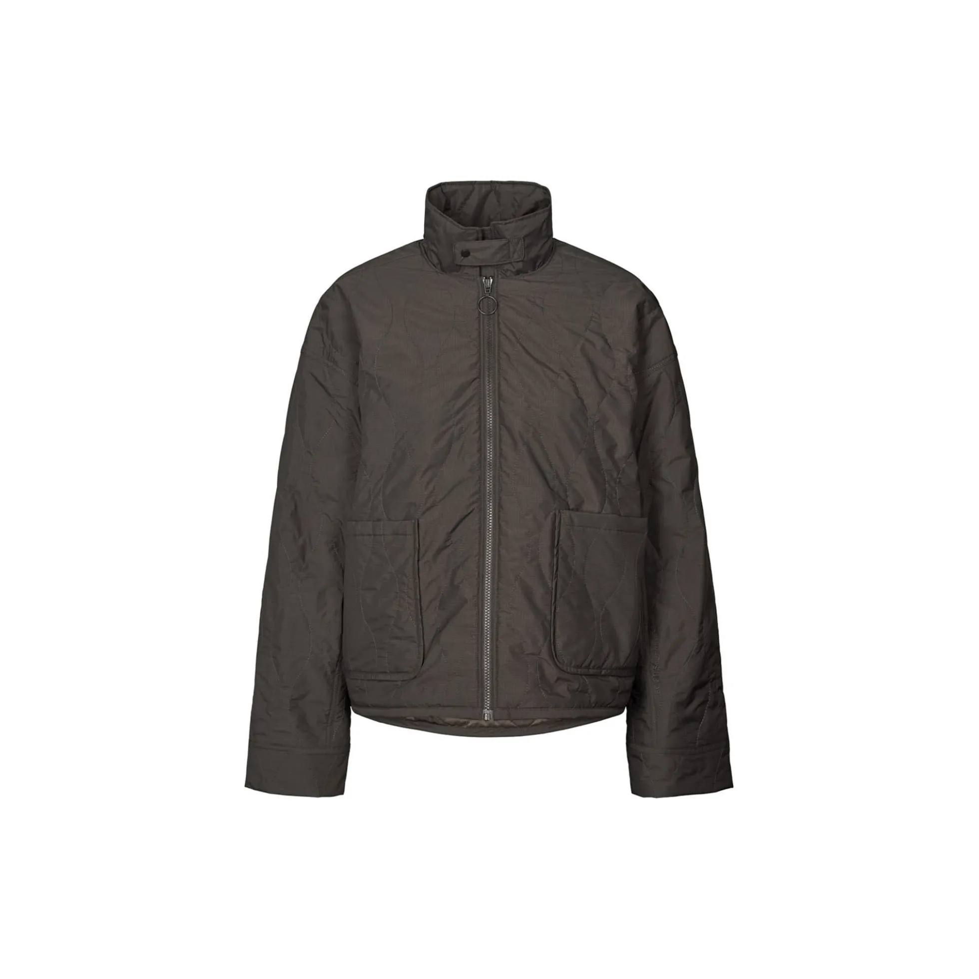 Quilted Jacket Field, almost black