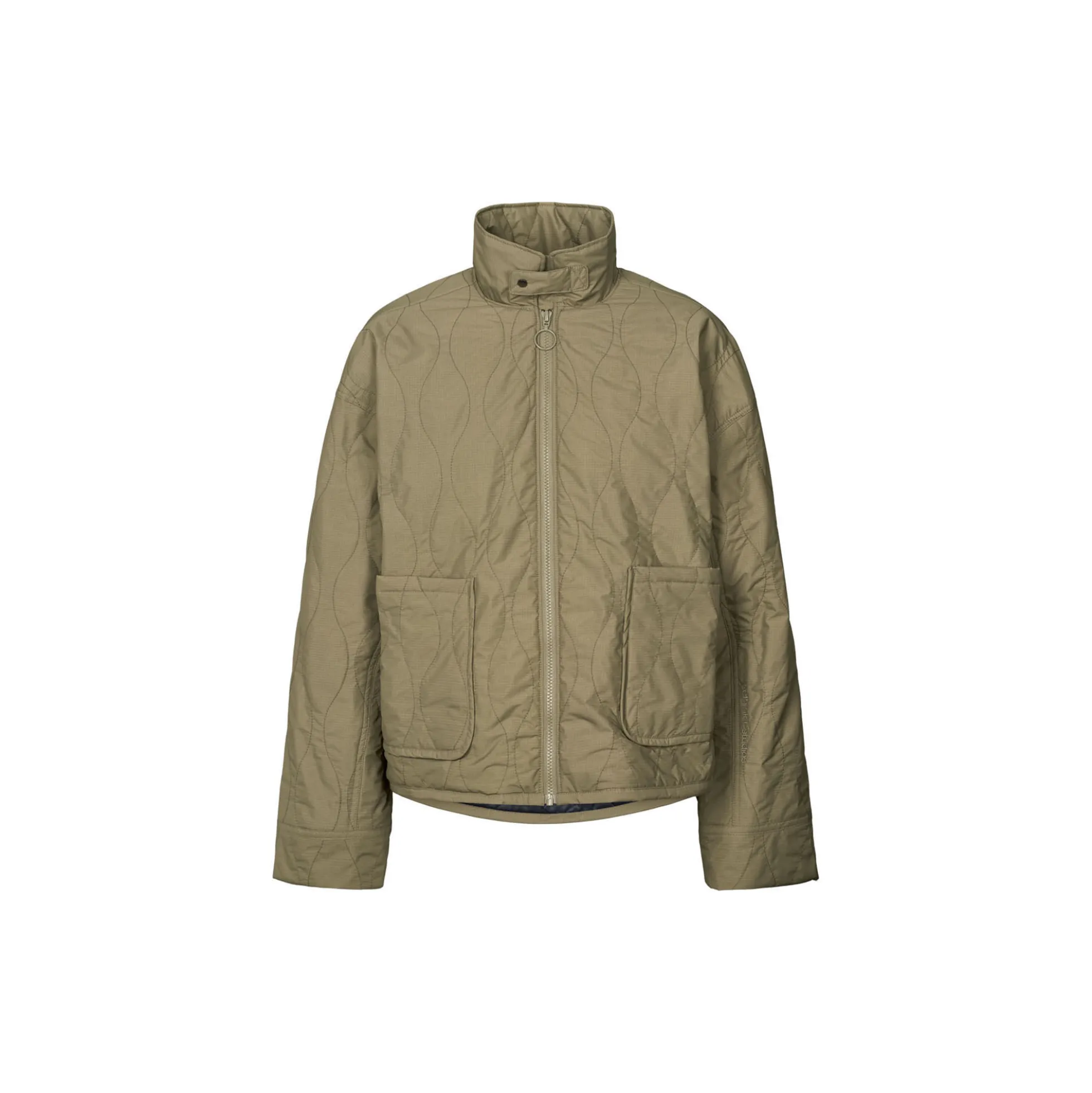 Quilted Jacket Field, dust green