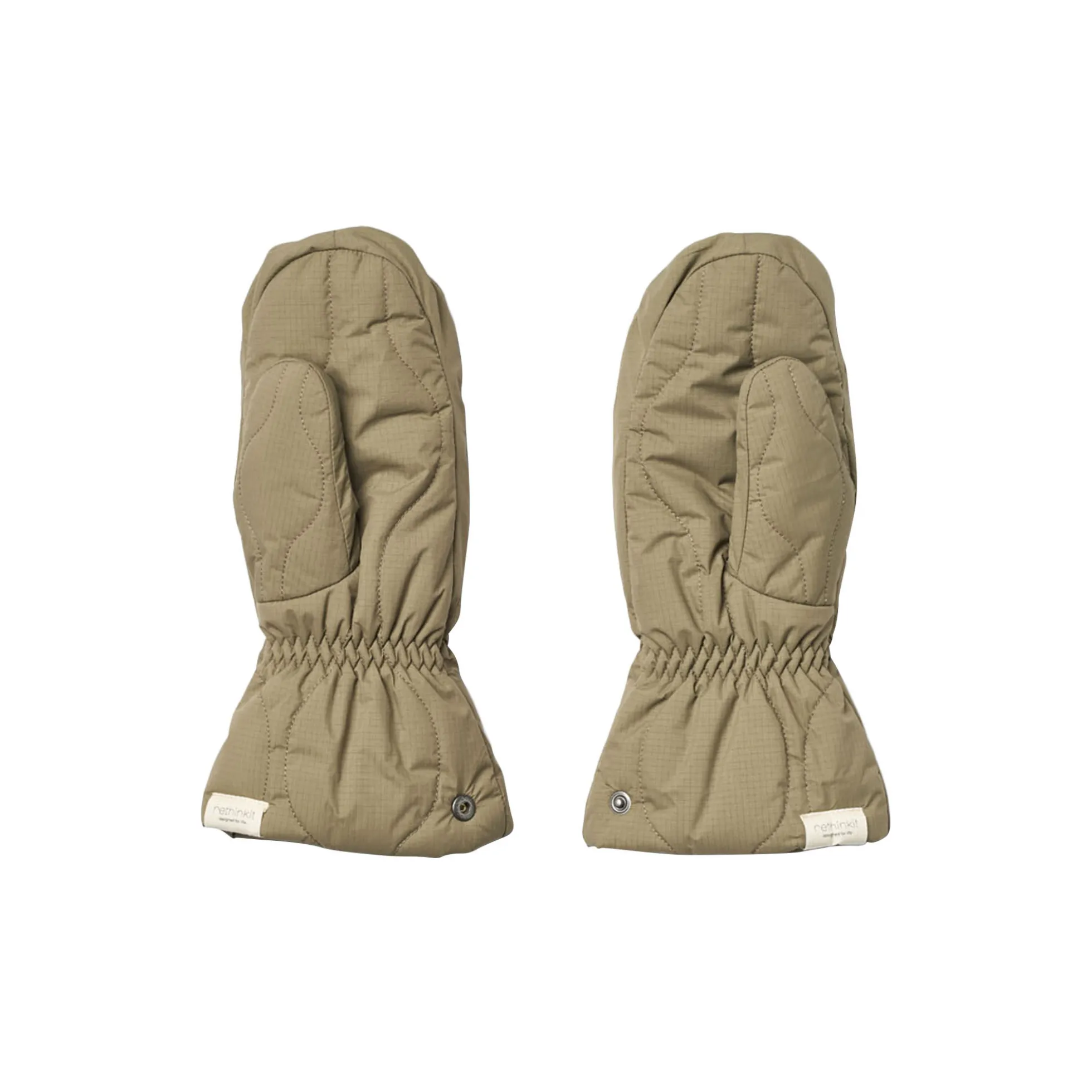 Quilted Mittens Field Country, dust green
