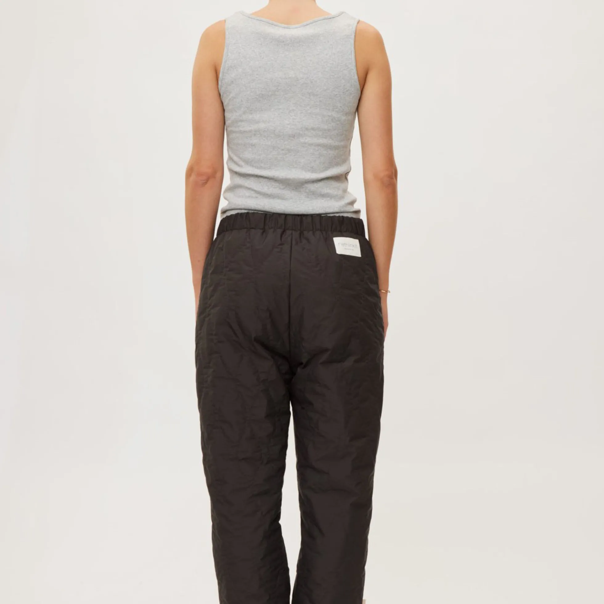 Quilted Trousers Field, almost black