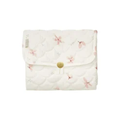 Quiltet pusleunderlag, windflower creme