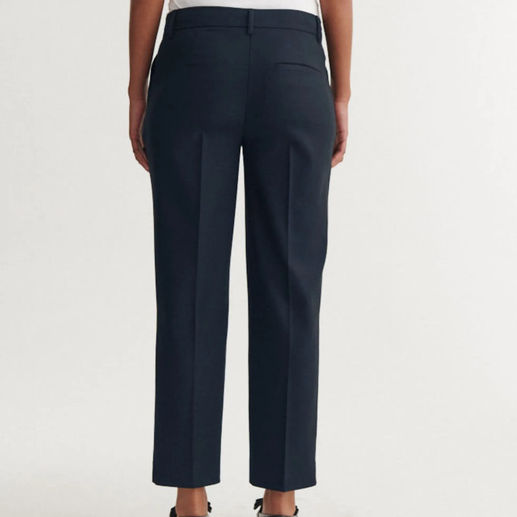 Radi Slim Pants, navy melange