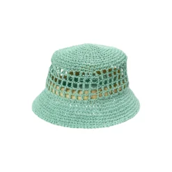 RAFFIA Hat, aqua