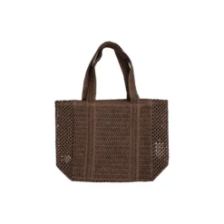 RAFFIA Tote Bag, taupe