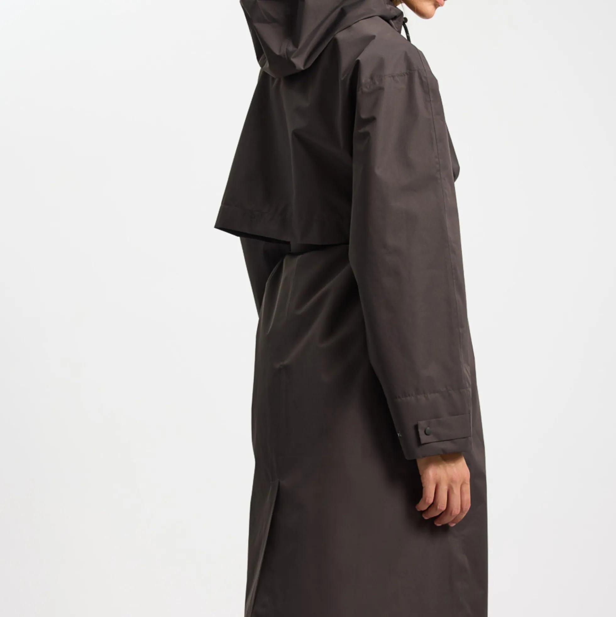 Rainshell Coat, almost black