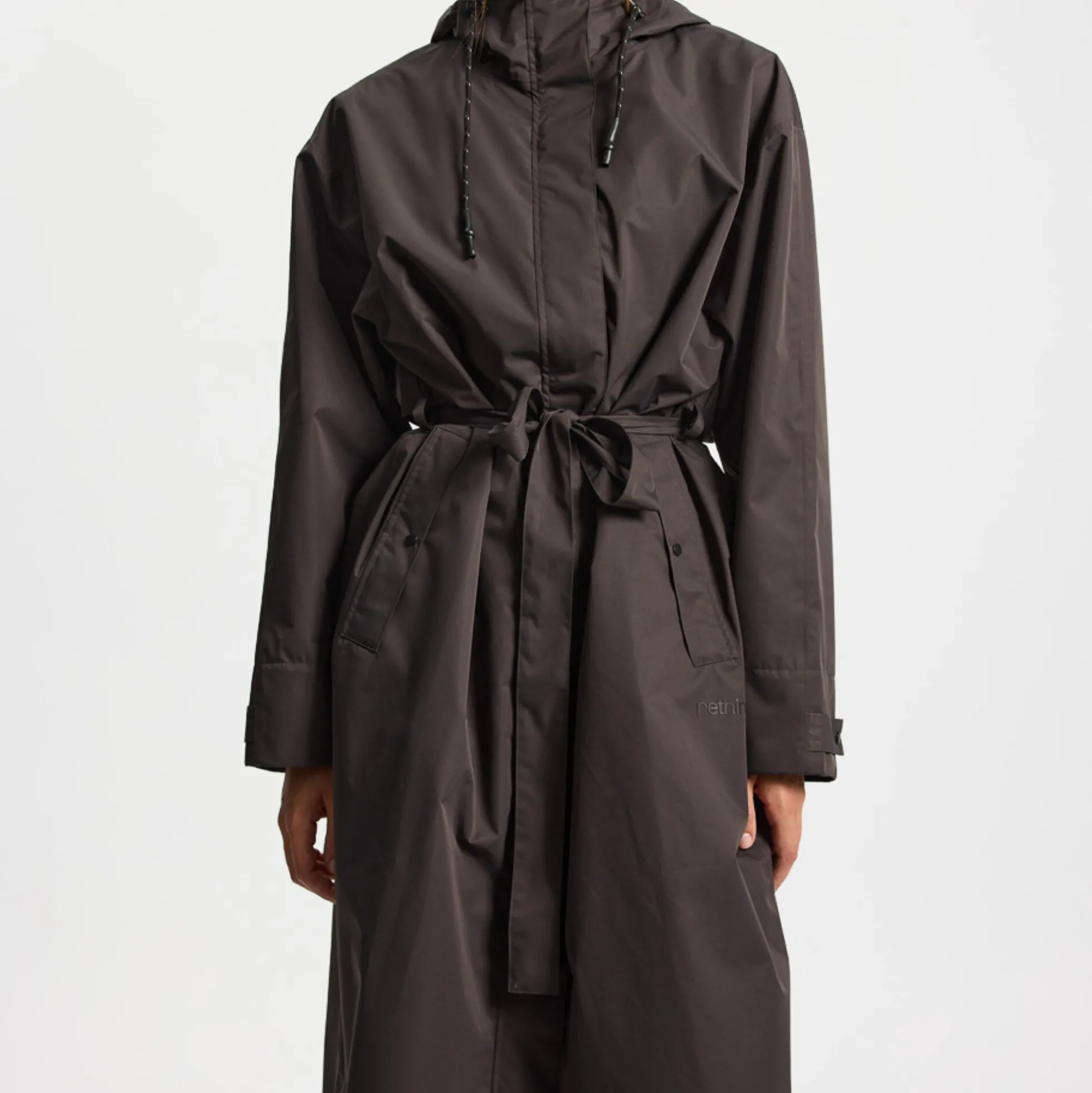 Rainshell Coat, almost black