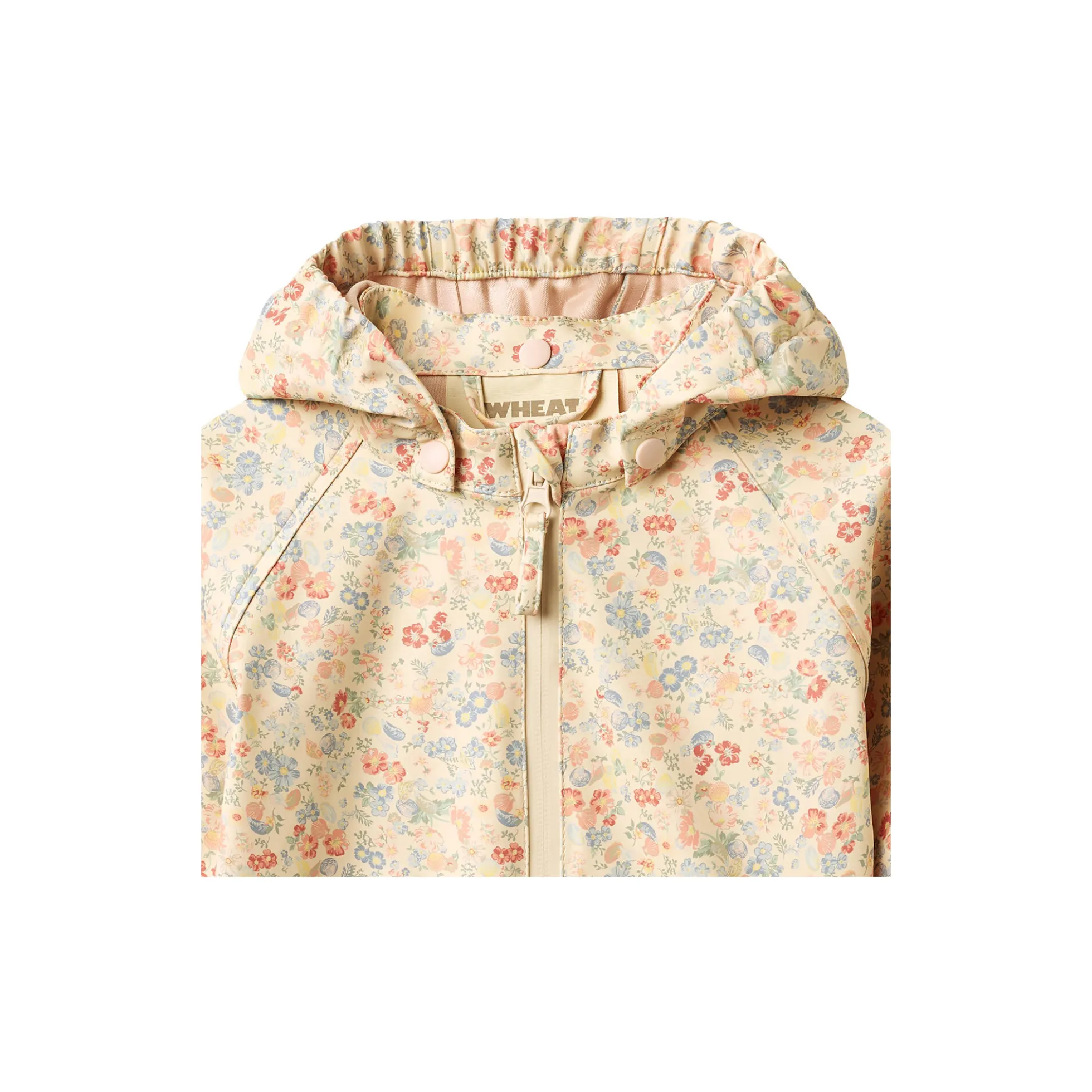 Rainwear Chardy Jacket, flowers and seashells
