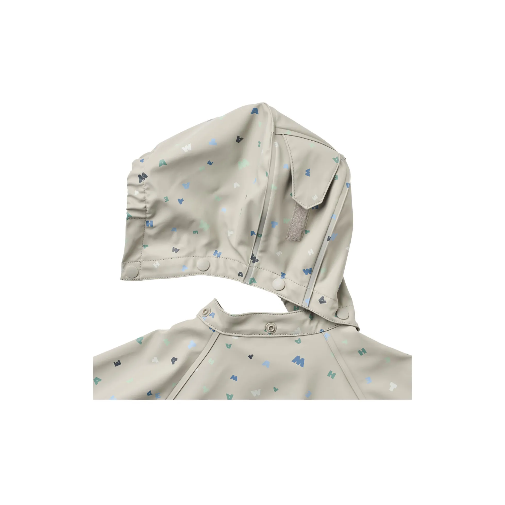 Rainwear Chardy Jacket, light flint letters