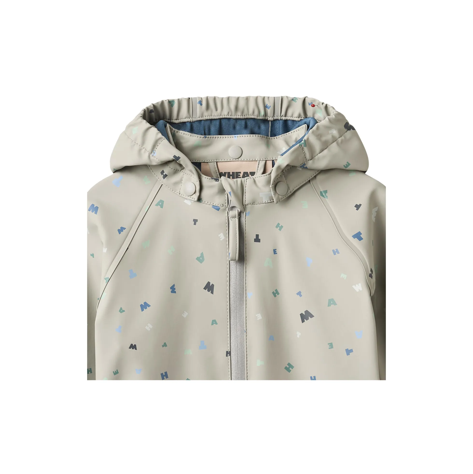 Rainwear Chardy Jacket, light flint letters