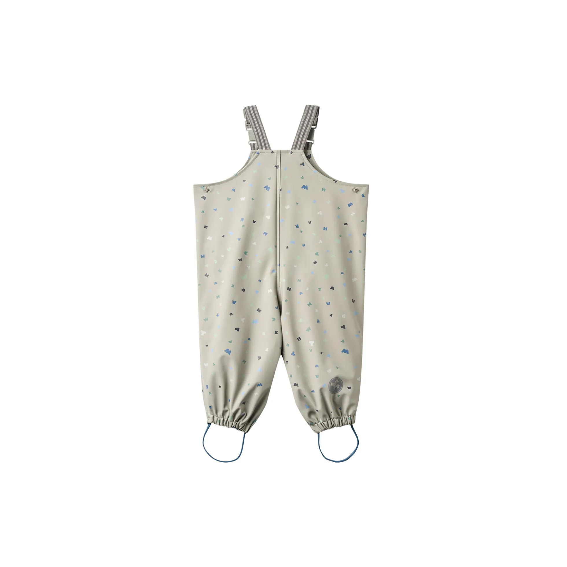 Rainwear Charlo Overall, light flint letters