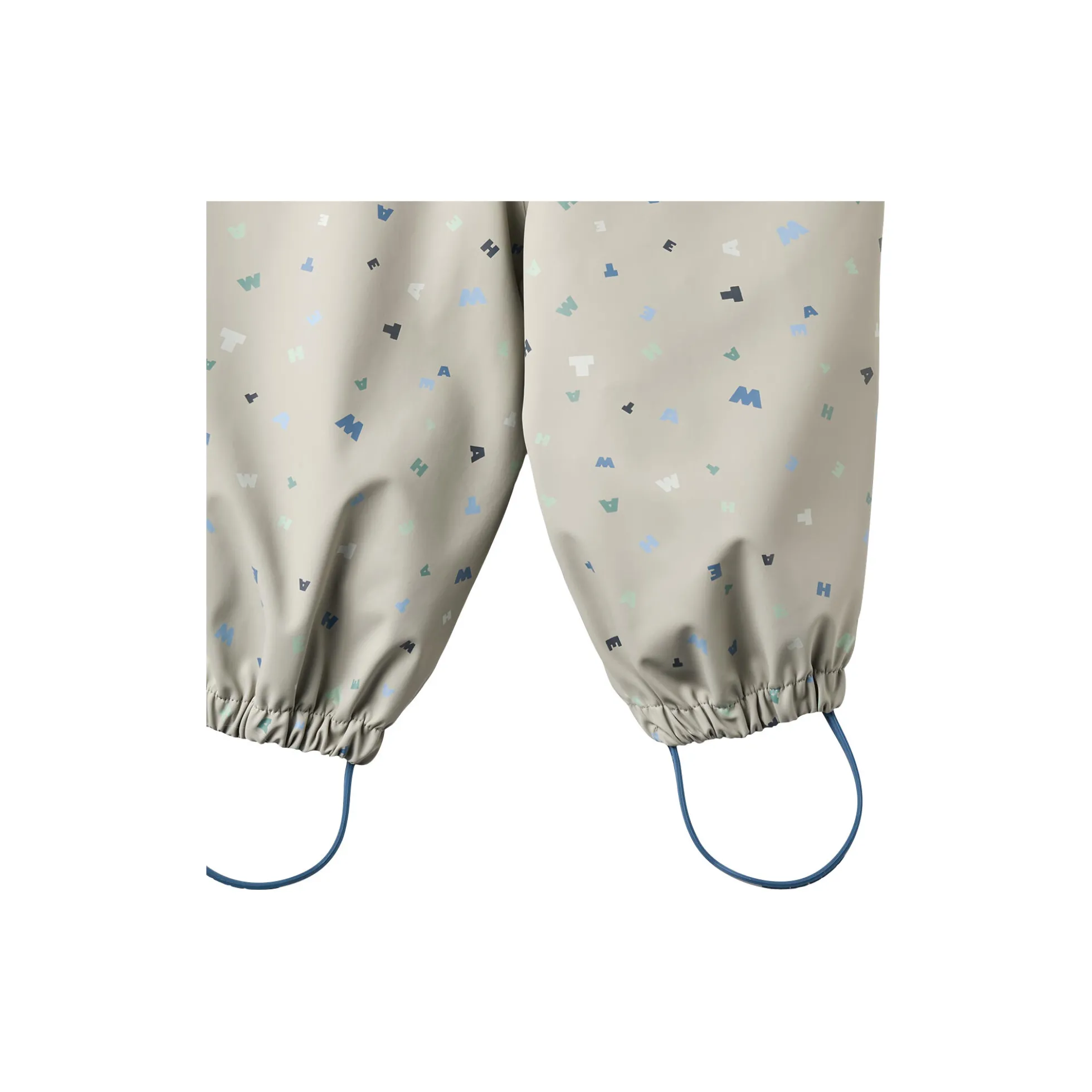 Rainwear Charlo Overall, light flint letters