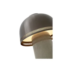 Raku SH8 transportabel bordlampe, beige grey/bronzed