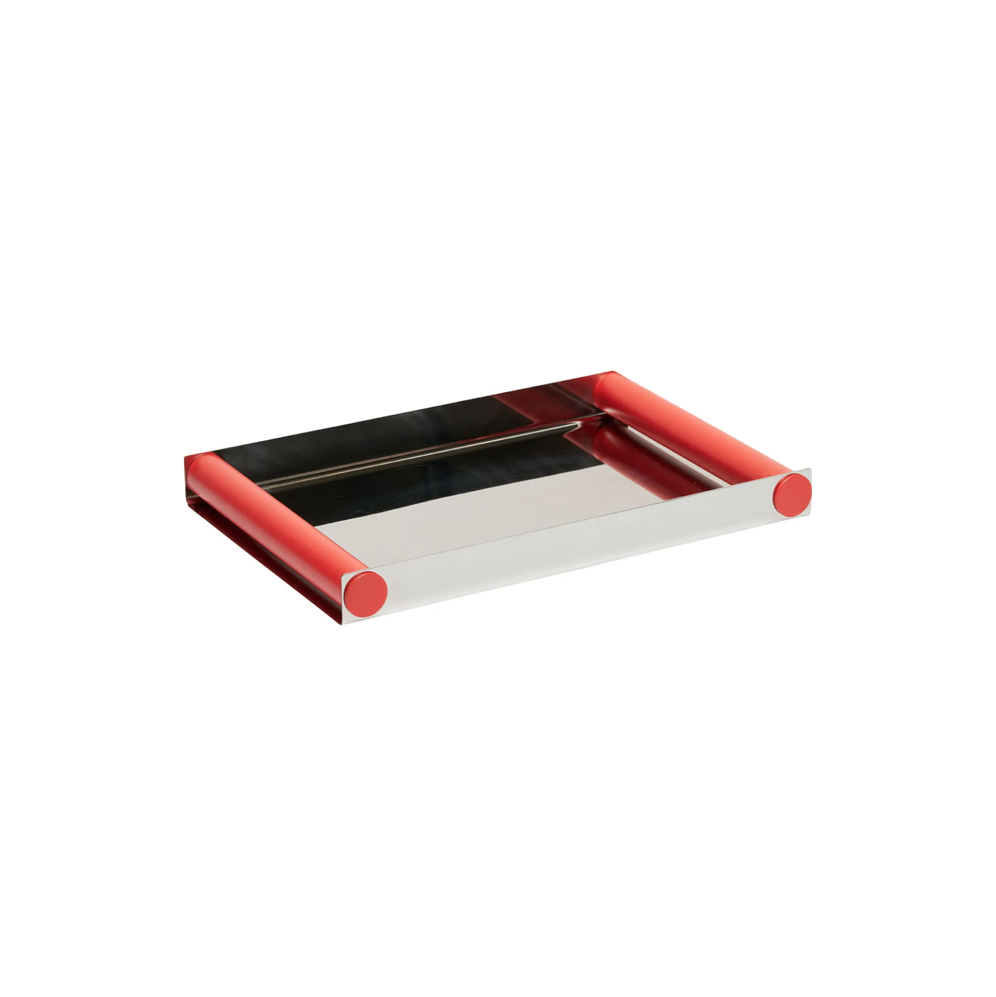 Ray Bakke Disco medium, steel/red coral