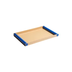Ray Bakke large, beige/cobalt blue