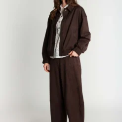7710RDFCamero pants, chocolat
