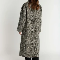 7801RDFKanza coat, black