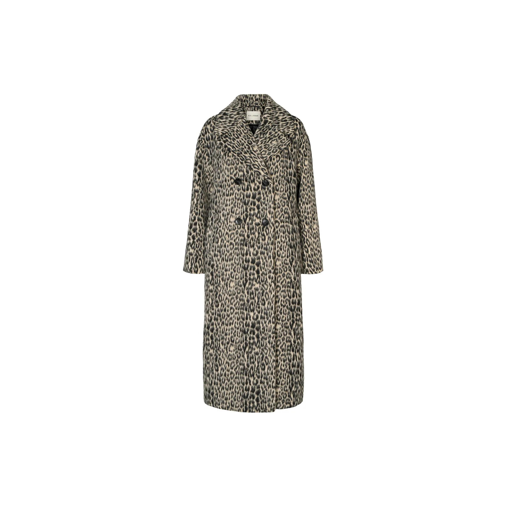 7801RDFKanza coat, black