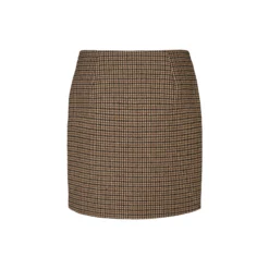 7898RDFSelah wrap skirt, chocolat
