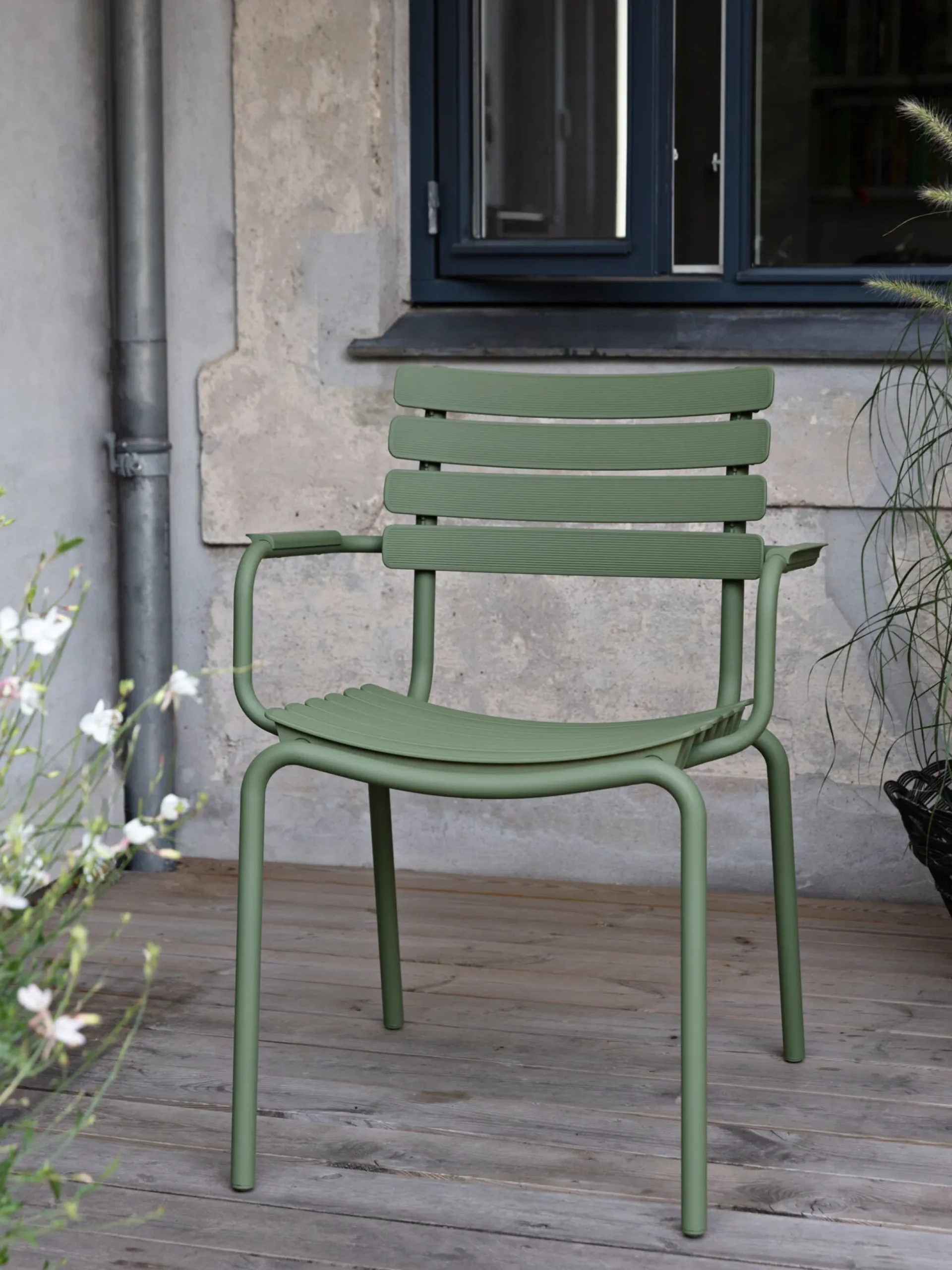 ReCLIPS spisebordsstol, olive green