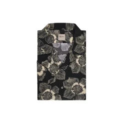 Regular C19 Boxy Short sleeve, black pattern