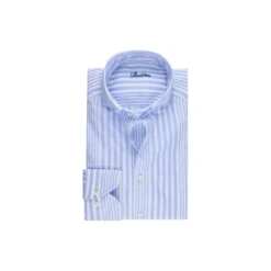 Regular C28 RC cuff Casual, light blue stripe