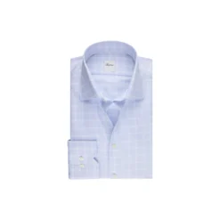 Regular C77 RM cuff, light blue check
