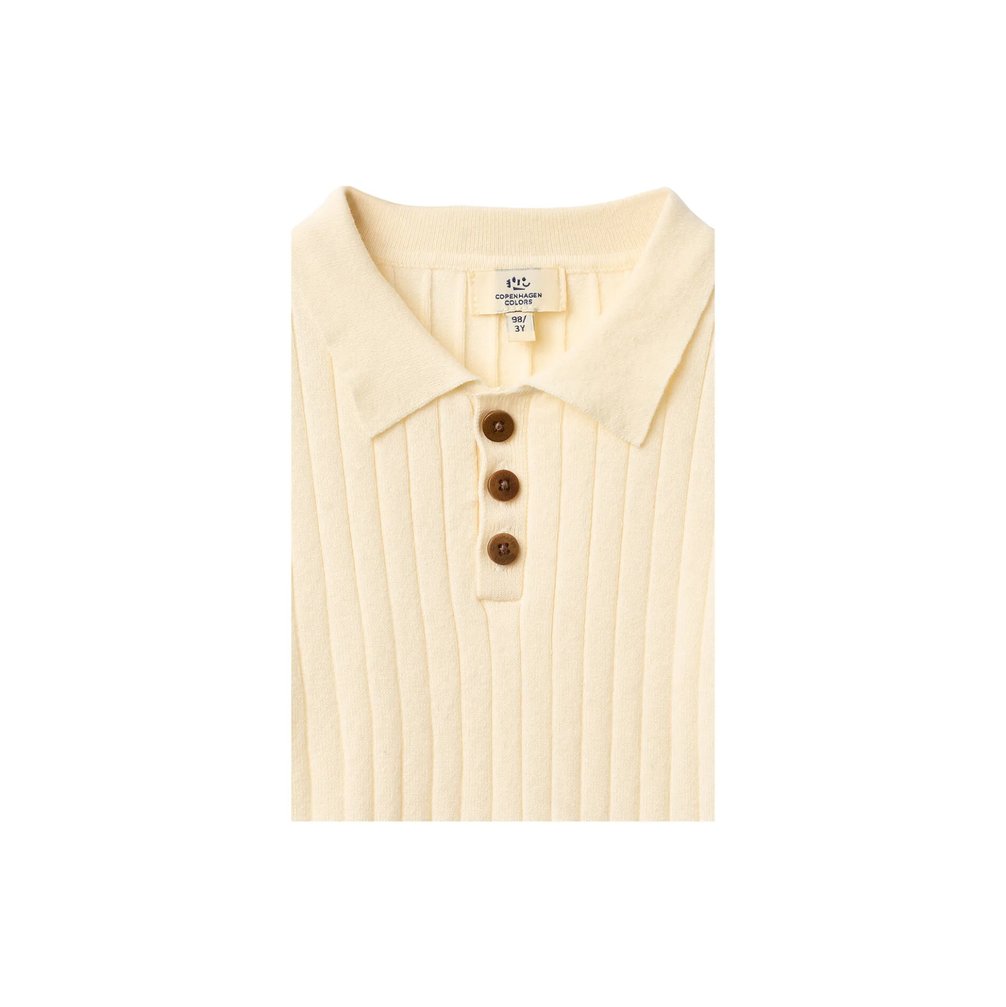 Rib Knitted Polo