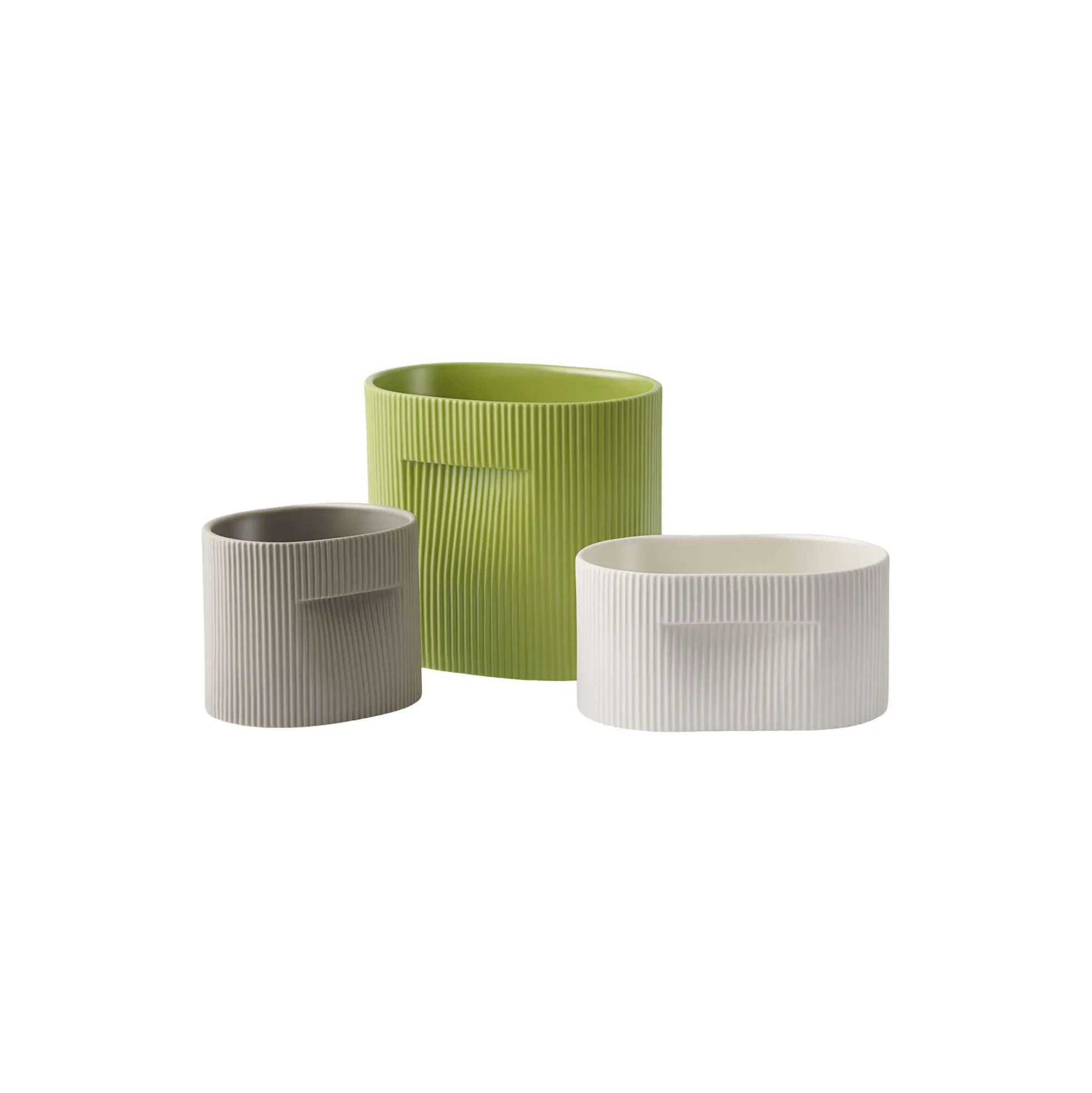 Ridge Planter, moss green