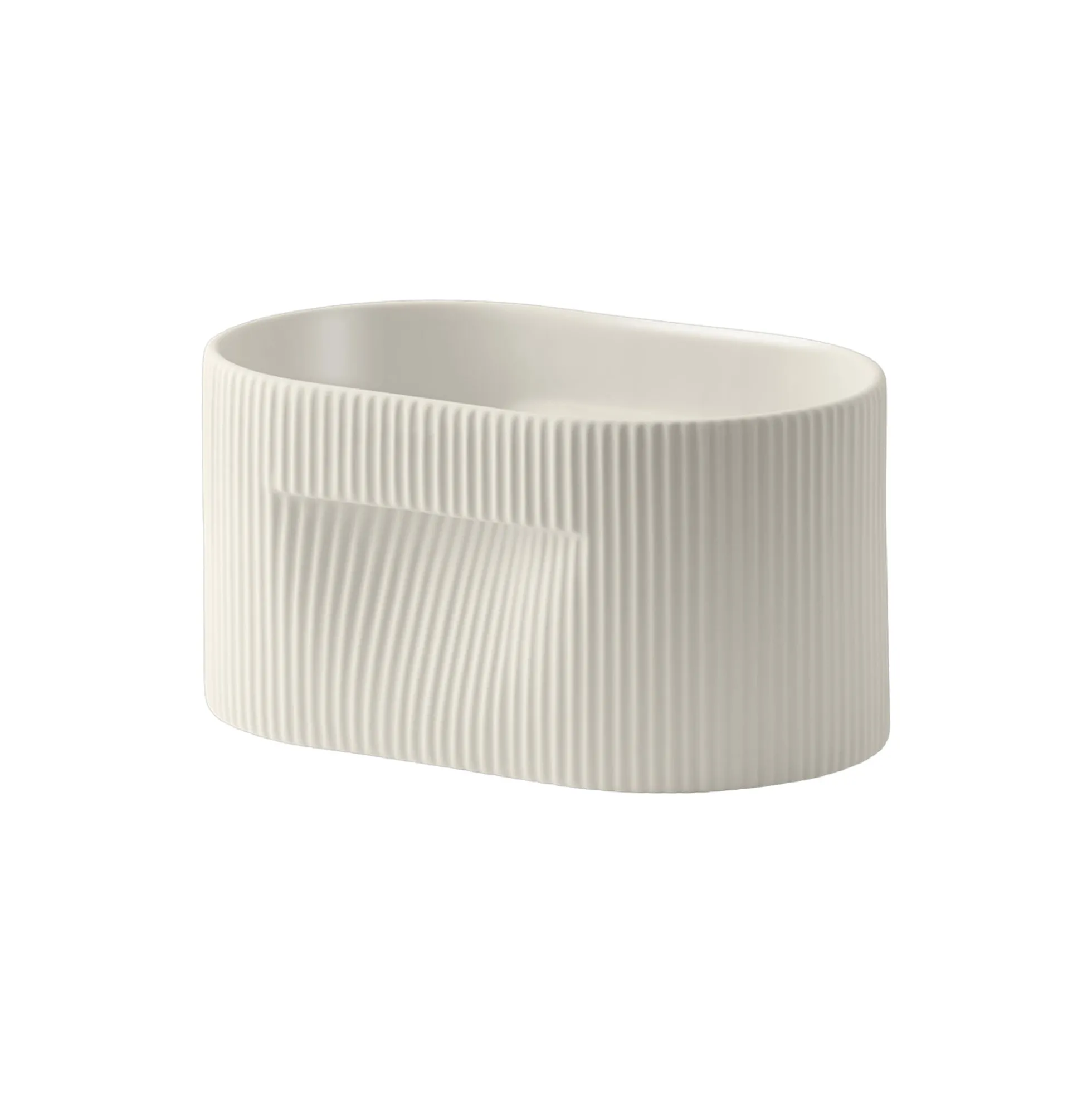 Ridge Planter, off white