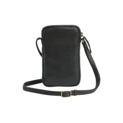 RiverMBG Mini Cross. Bag Vintage, black w/br. gold