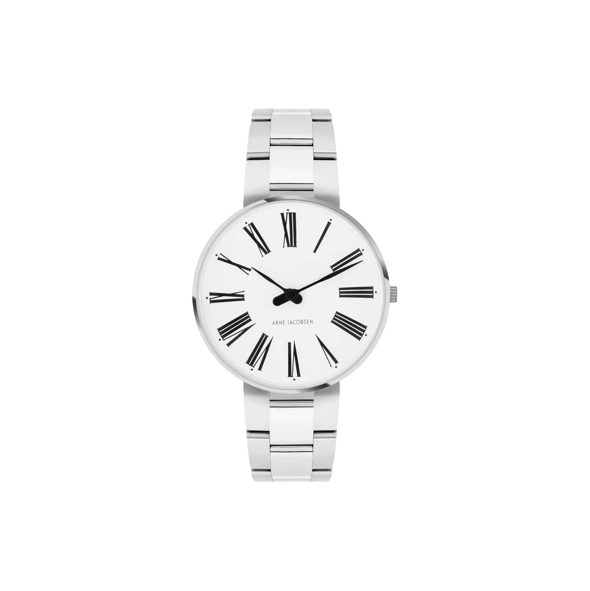 Roman armbåndsur 34 mm, steel/white