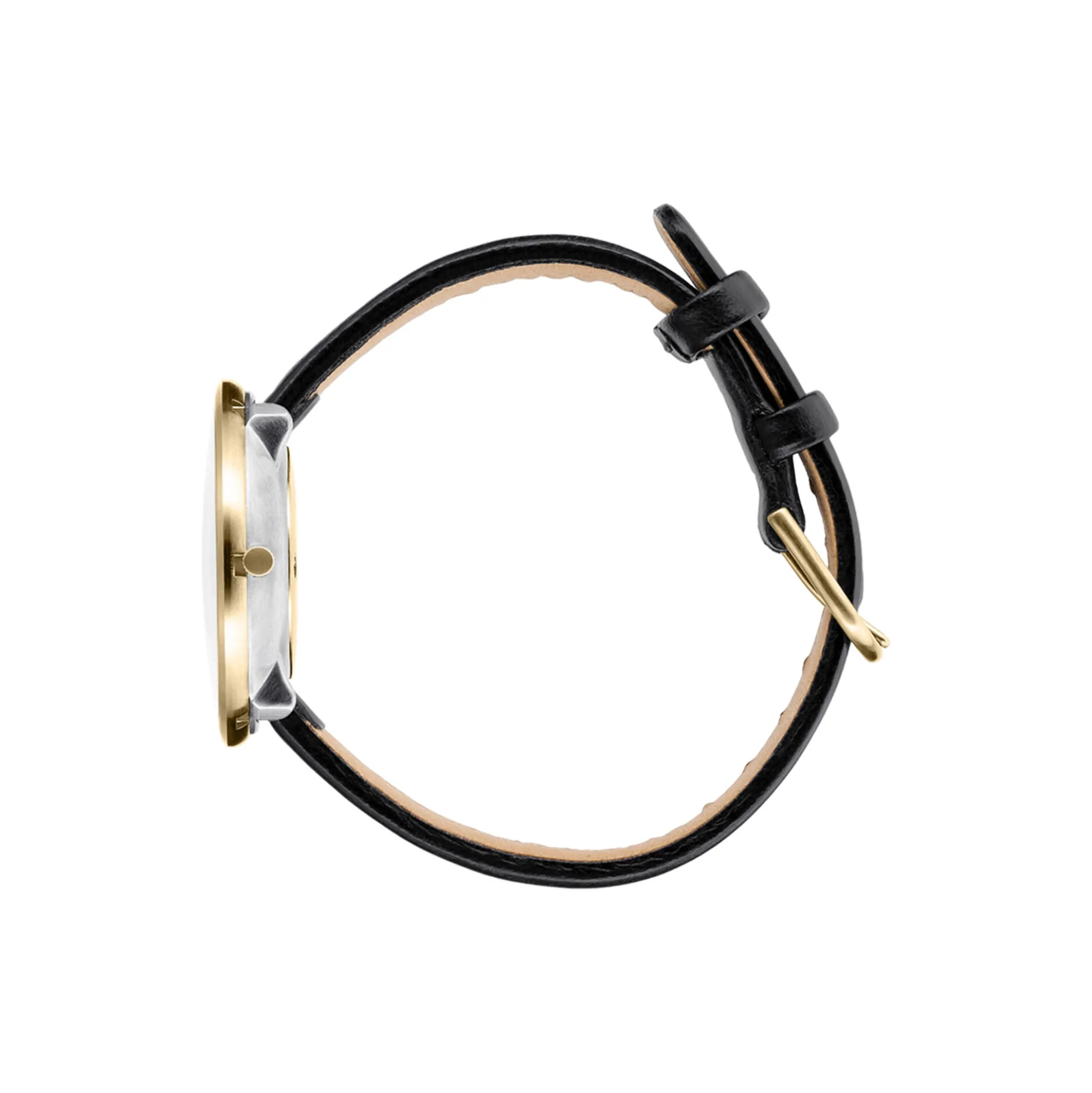 Roman armbåndsur, white/gold/black