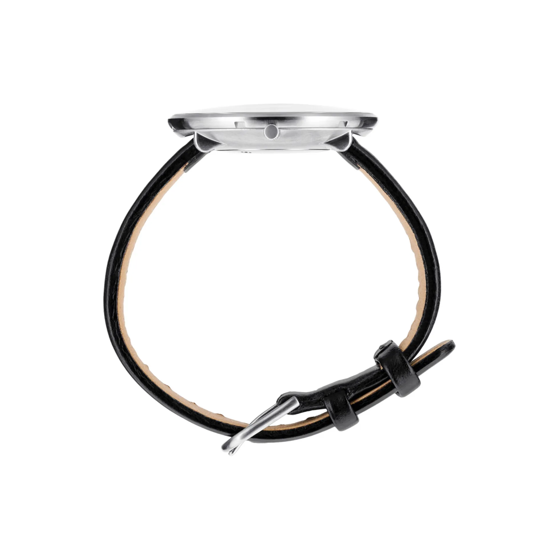 Roman armbåndsur, white/steel/black