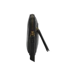 RoryMBG Coin Purse, Soft Vint., black w/br. gold