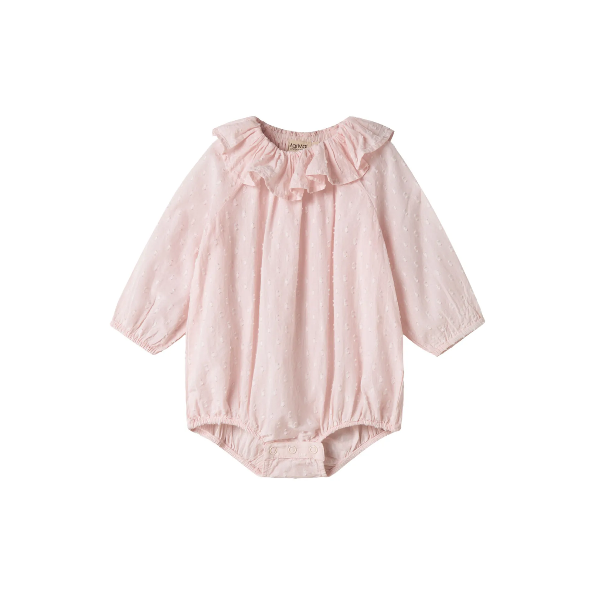 Rosetta LS Romper, rosa
