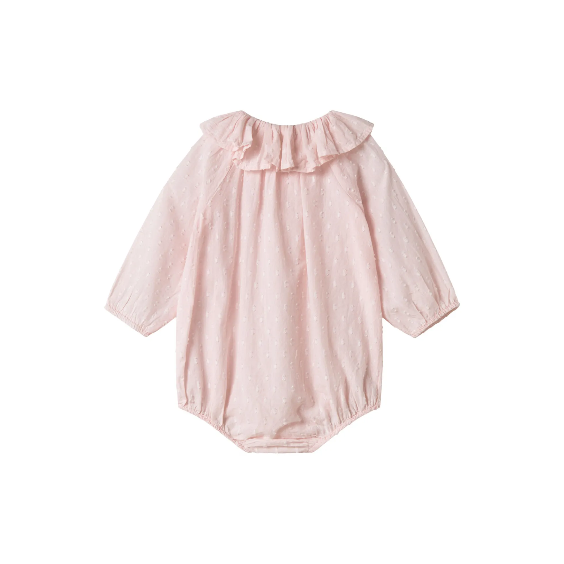 Rosetta LS Romper, rosa