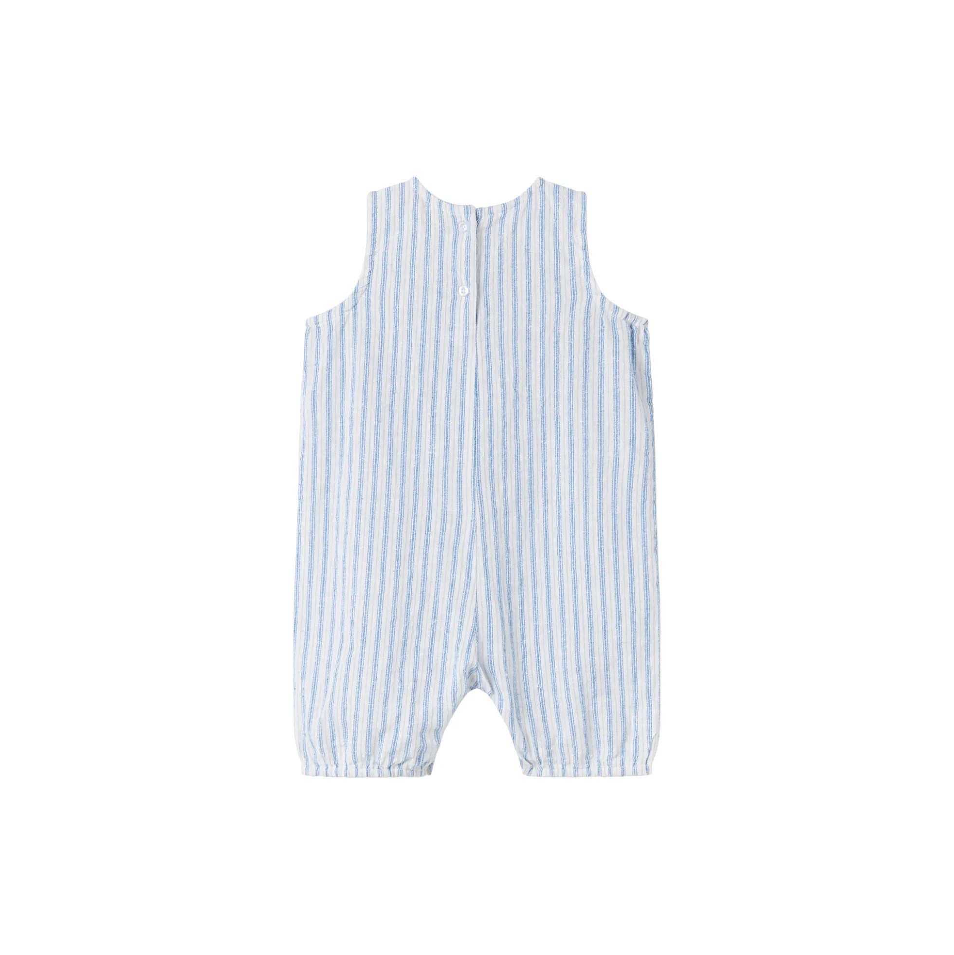 Roventa S Romper, surf blue stripe