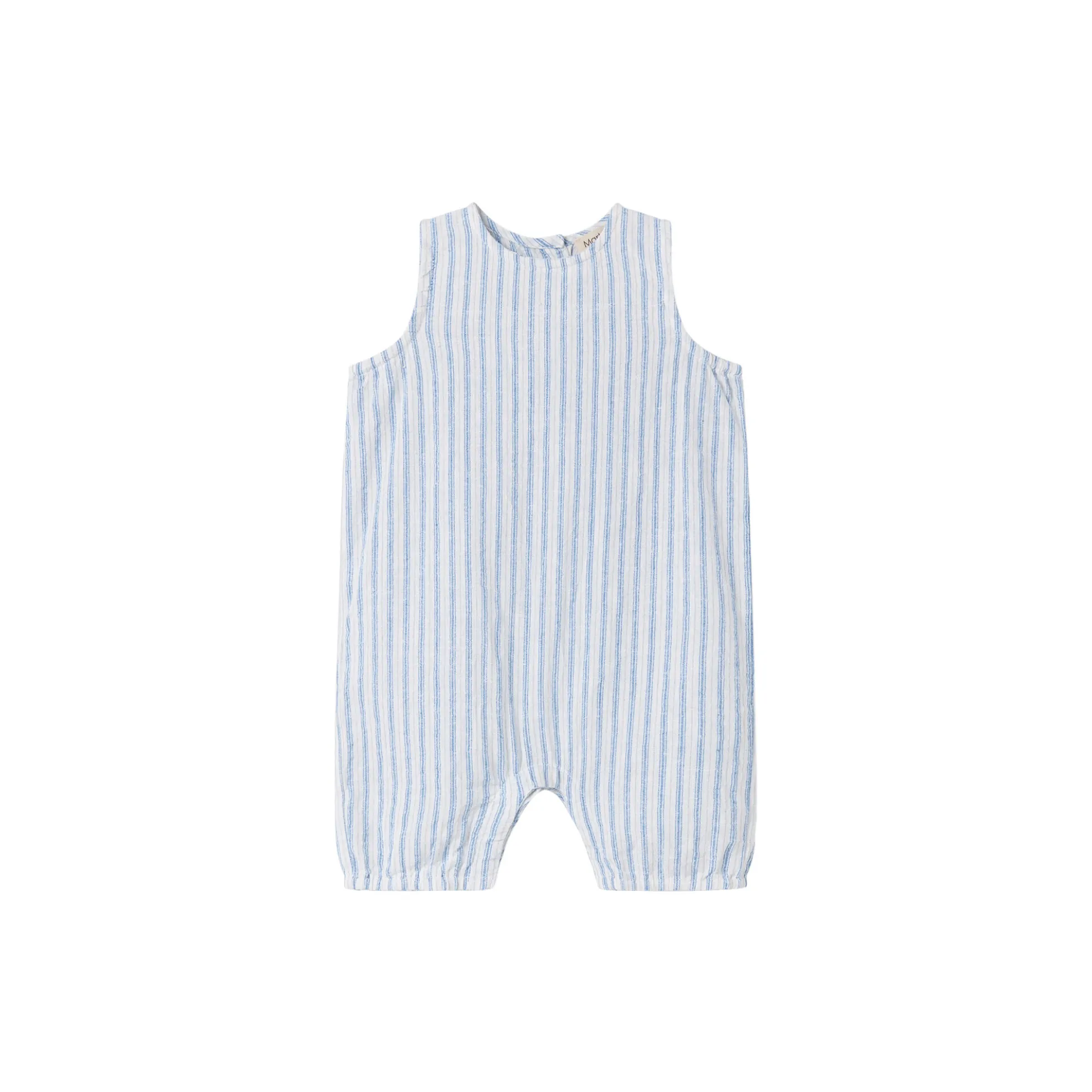 Roventa S Romper, surf blue stripe