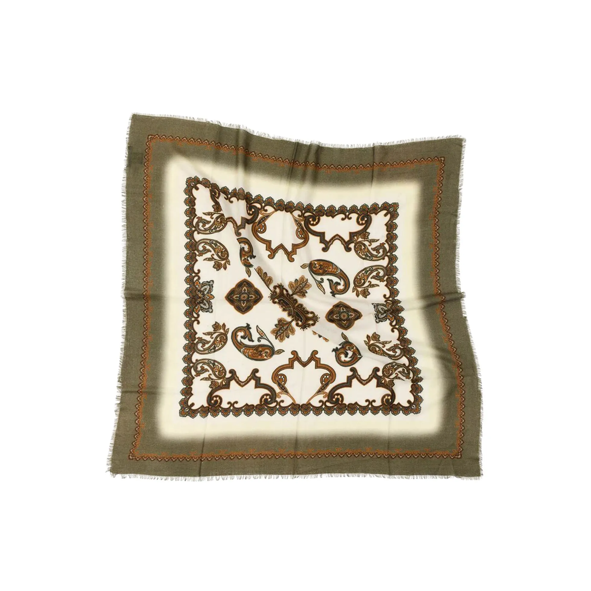 ROYAL PAISLEY tørklæde, green