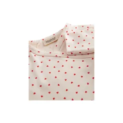 Rula Romper, happy hearts