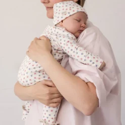 Rula Romper, mini flower