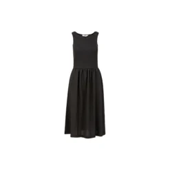 RYLAN solid dress, black