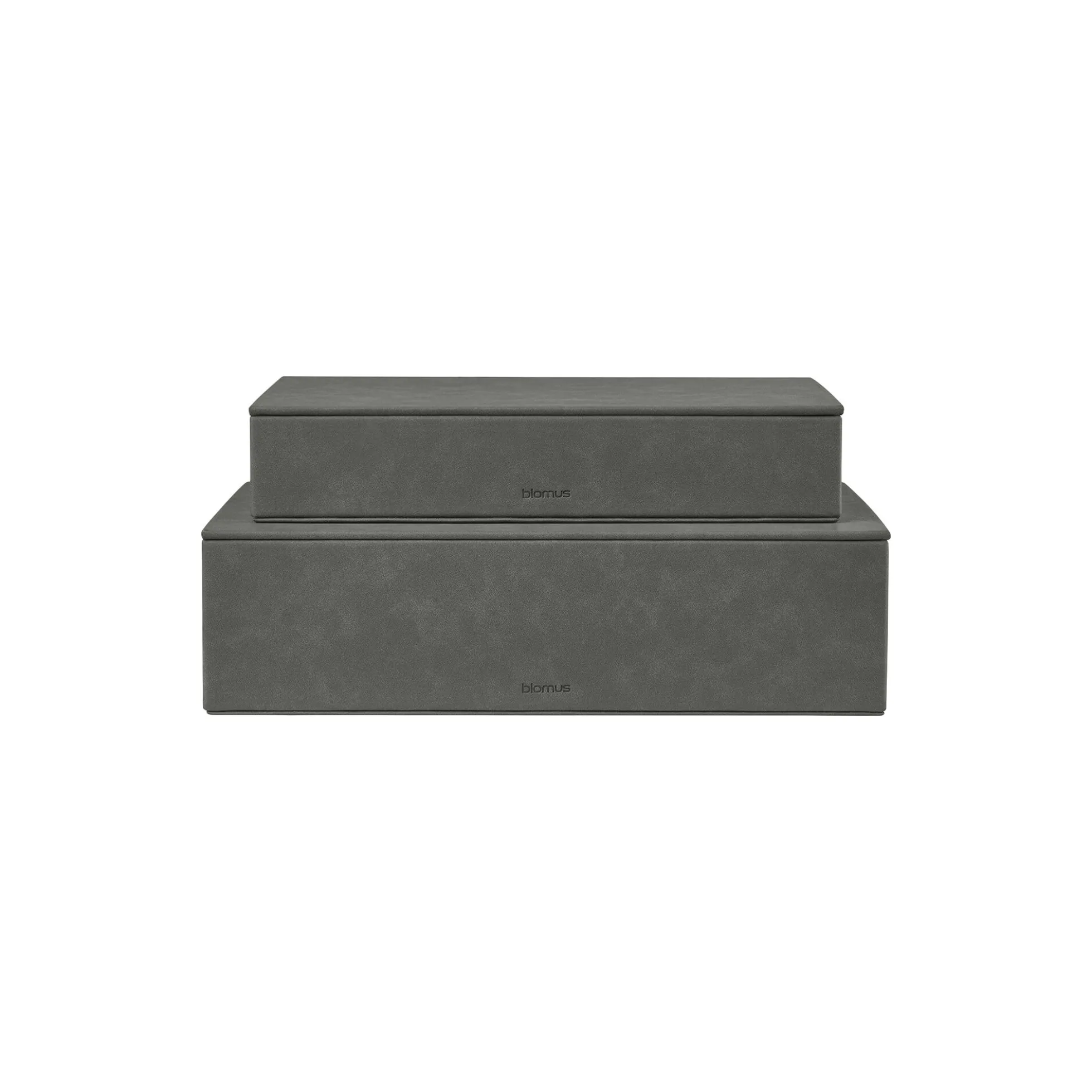 SAHLA Storage Boxes Set, pewter